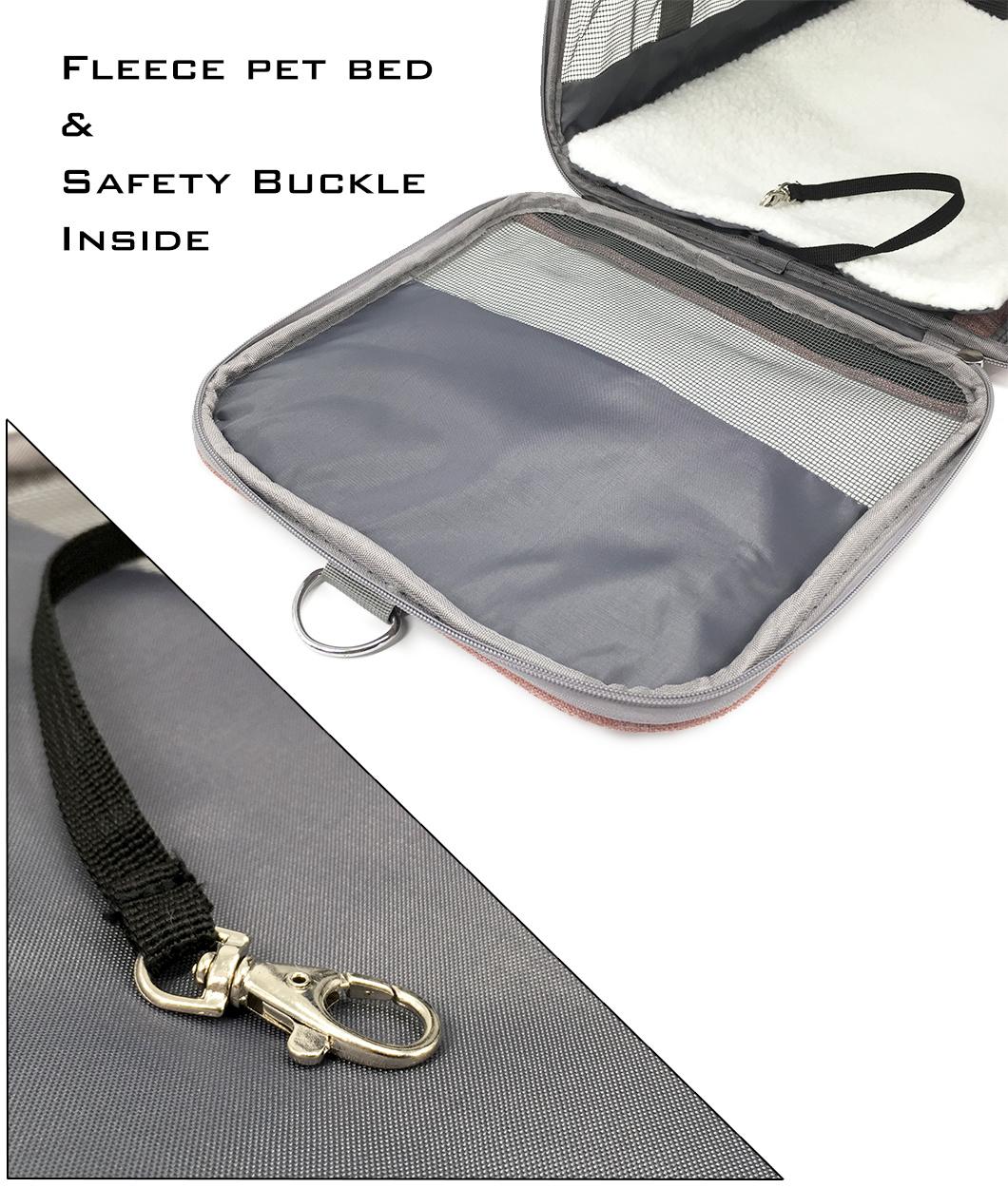 Pet Carrier Backpack Cat Dog Bag Accessories Supply Portable Adjustable Travel Outdoor Pet Carrier