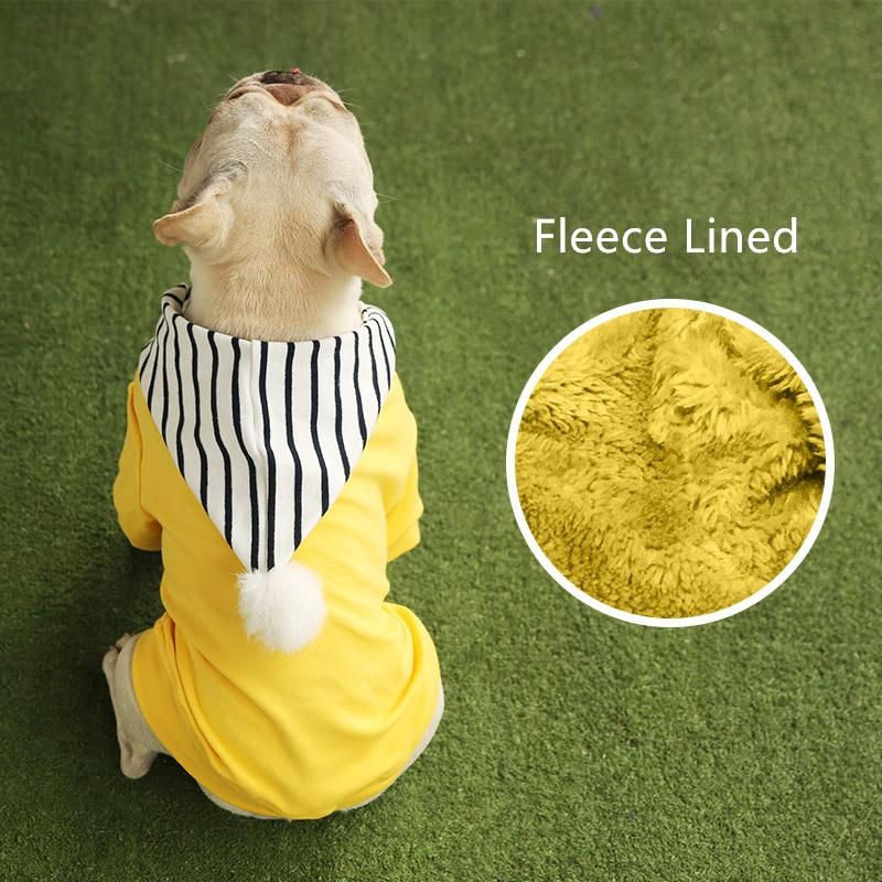 Pet Supply Soft Cotton Hoodie Pet Clothes Breathable Dog Coat Clothes