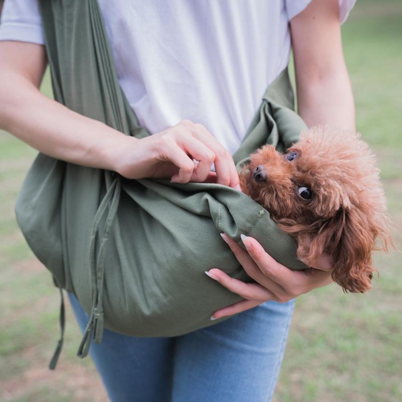 Wholesale Portable Adjustable Soft Comfortable Sling Bag Dog Cat Outdoor Witrh Three Colors