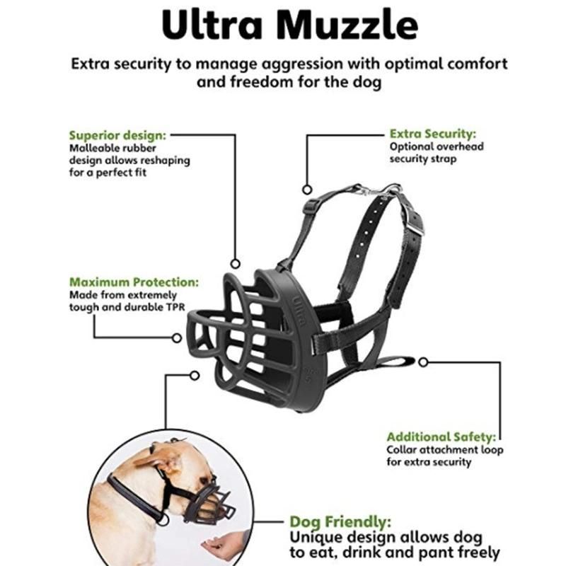 Eco-Friendly Mouth Mask Comfortable Dog Muzzle Wholesale Muzzle for Dogs