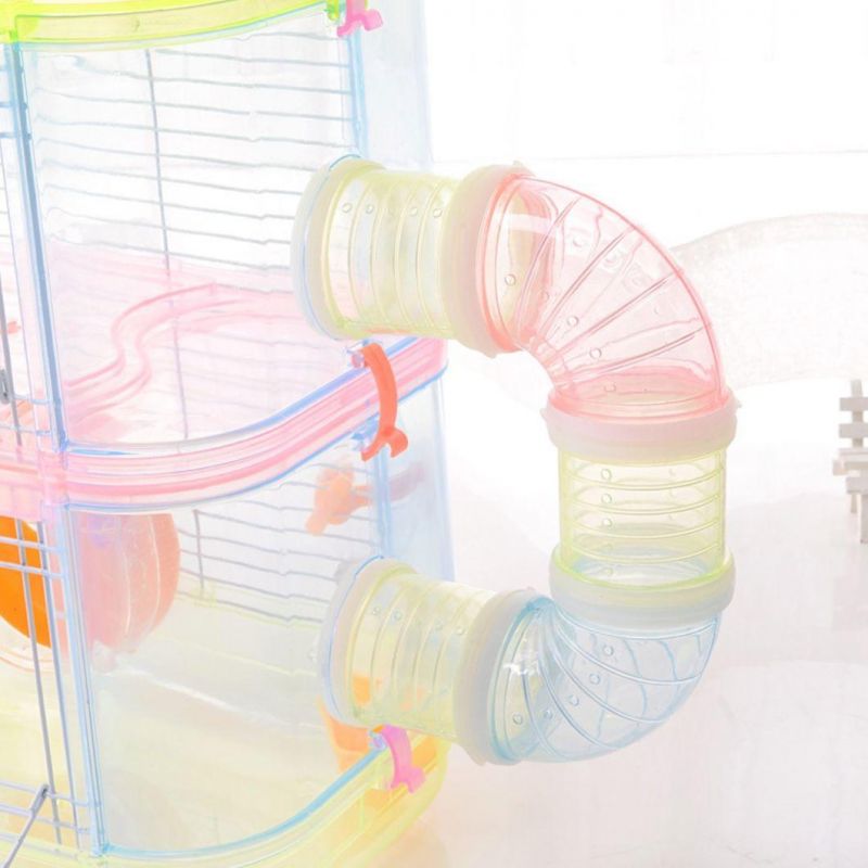 in Stock Extra Large Ceramic Pink Acrylic Hamster Cage