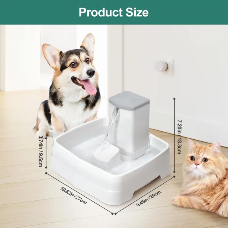 Customize OEM ODM 3.1L Plastic Automatic Pet Water electric Fountain