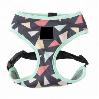 Duo Reversible Comfortable Material No Pull Dog Harness with Custom Pattern