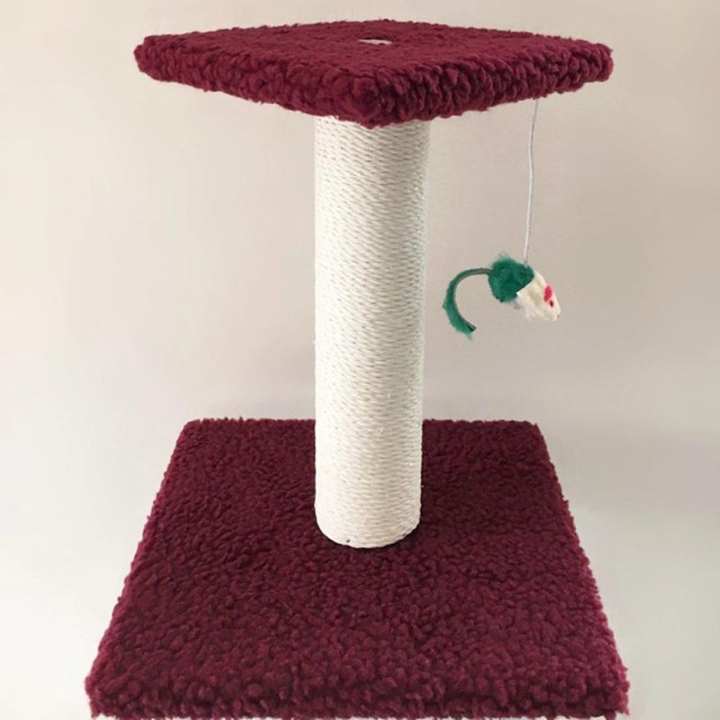 Stylish 2 Level Play House Climb Activity Center Tower Stand Product Cat Tree