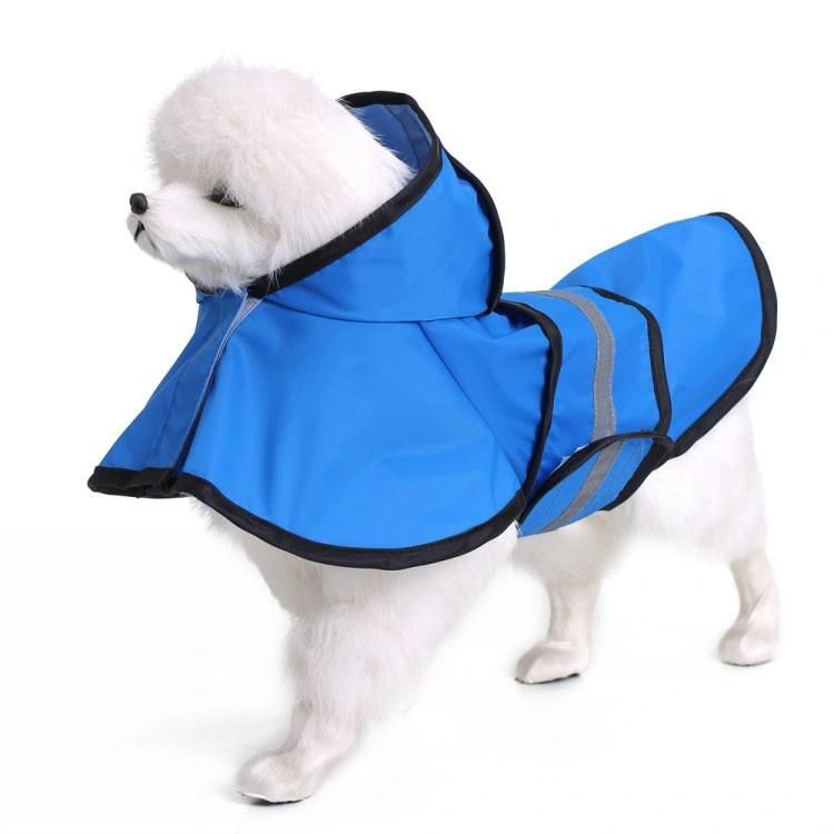 Environmental Cotton Polyester Waterproof Xxxxl Pet Dog Clothing Raincoat