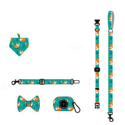 Sublimation Pet Harness OEM Patented Custom Printing Neoprene Reversible Dog Harness