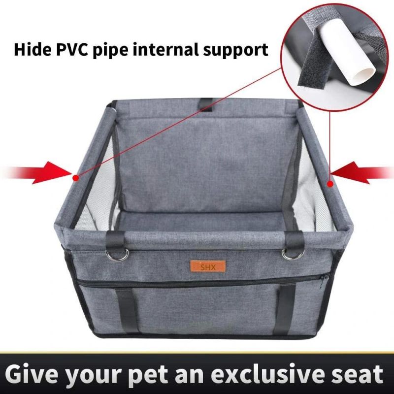 Outdoors Dog Cat Bag Supplies Water Repellent Canvas Fabric Detachable Pet Booster Seat