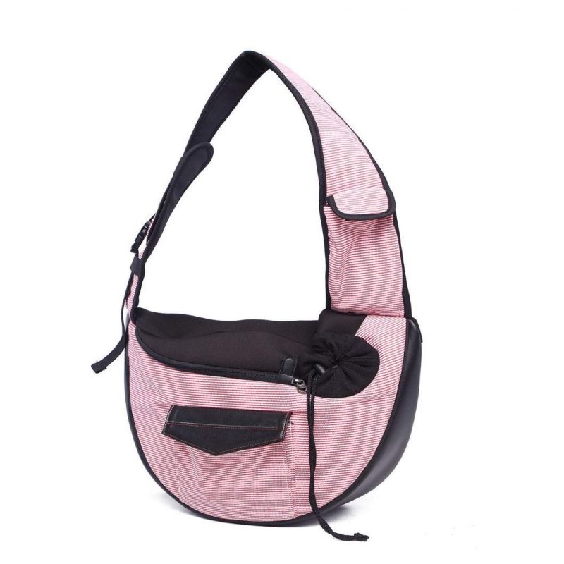 Pet Carrier Dog Cat Small Puppy Shoulder Bag Travel Tote Hands Free Collapsible Sling Backpack