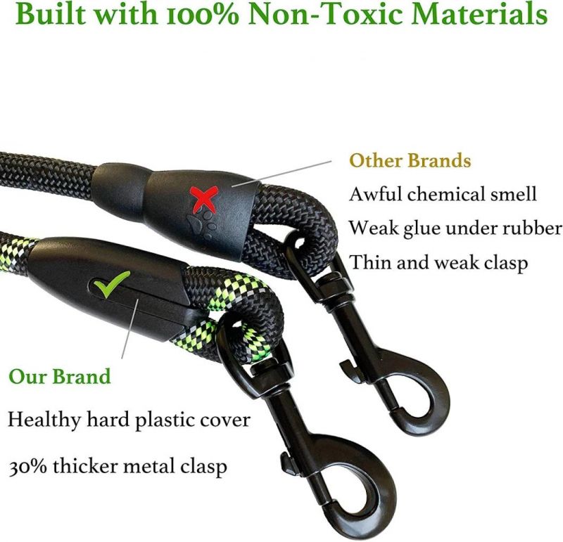 Comfortable Handle and Highly Reflective Threads Dog Leashes, Dog Lead
