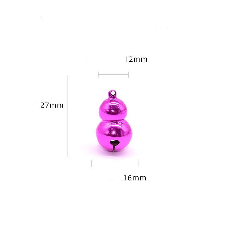DIY Jewelry Accessories Metal Crafts Wrinkle Paint Metal Copper Bell Water Drop Type Water Piano Bell