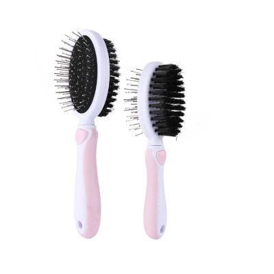 New Design Double-Sided Pet Dog Hair Cleaning Tools Massage Combs Brushes Dogs Cats Hair Removal Comb Brush Grooming Tool Pet Brush Comb