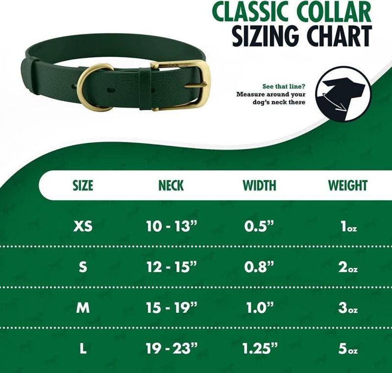 Convenient Sizes for Every Breed Waterproof Dog Collar