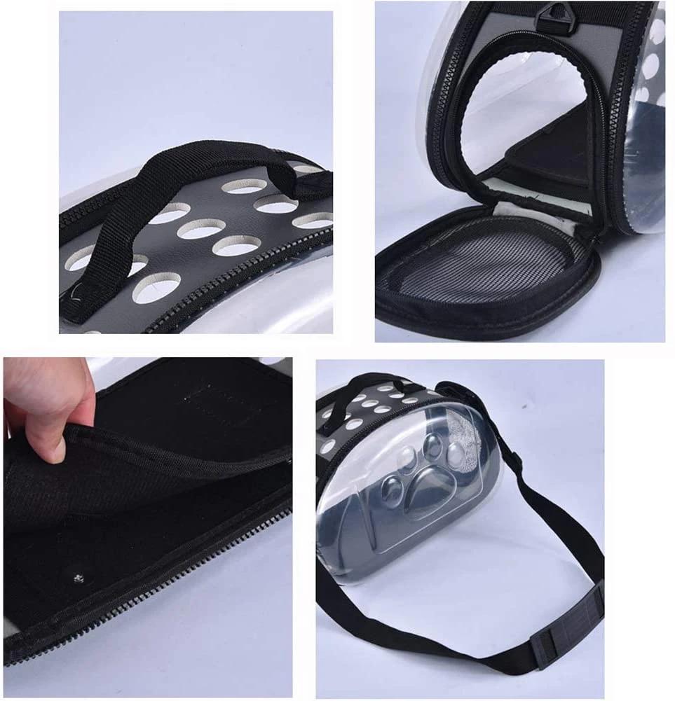 Outdoor Transparent Portable Breathable Foldable Cat Carrier Backpack Bag