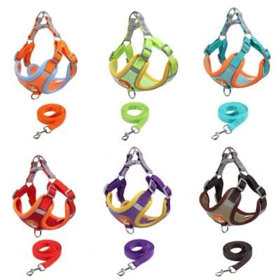 Fashionable Charming Dog Harness with Matching Dog Leash