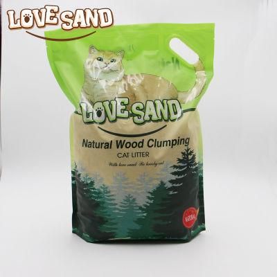 Emily Pets New Arrival Good Price Natural Clumping Super Absorbent Wood Cat Litter