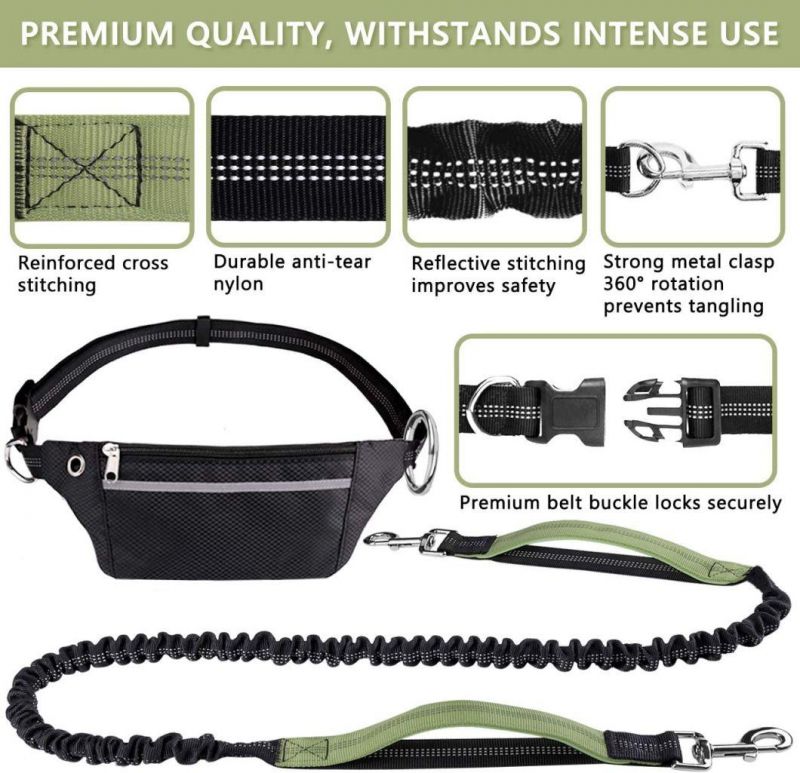Hands Free Dog Leash for Running Walking Jogging Training Hiking