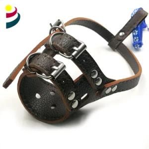 Cowhide Leather Dog Safe Aginst Chew Mouth Sheath
