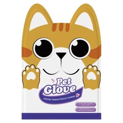 Pets Cleansing Gloves Wipes Disposable Pet Glove Wipes Pet SPA Wipes