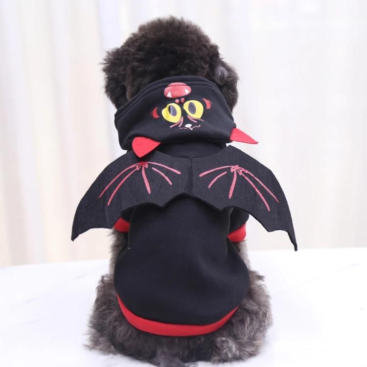 New Bats Wing Halloween Christmas Day Costume Funny Transformed Into Dog Clothes