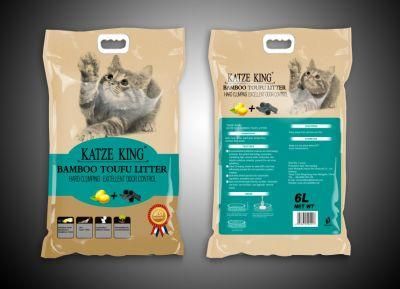 High Quality Tofu Cat Litter with Strong Clumping and Toilet Flushing Wuth Different Scents