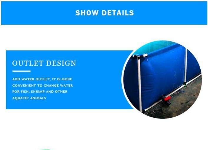 Professional Folding Round and Square Shape Collapsible Fish Pond