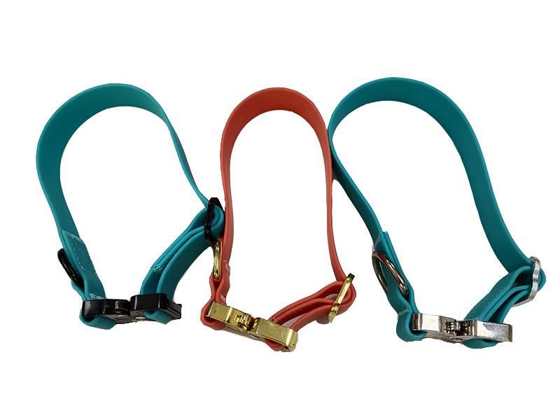 Luxury Waterproof PVC Dog Collar Eco-Friendly Dog Collar with Metal Buckel