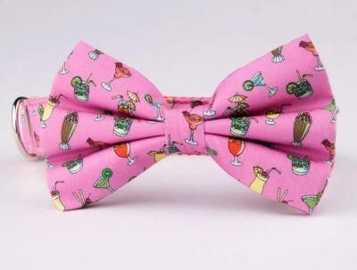 Pattern Premium Quality Dog Collar Bowtie