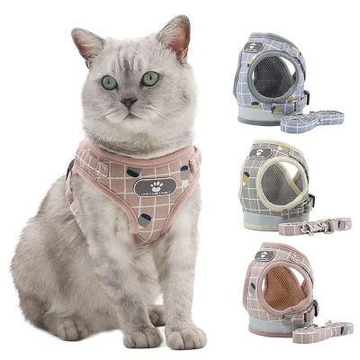China Top Pet Supplies Confortable Dog Harness Luxury Adjustable Pet Harnesses for Cat and Dog