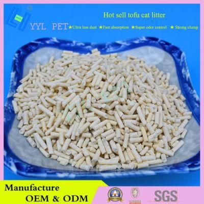 Tofu Cat Litter Used for Cats&prime; Toilet with Hard Clump