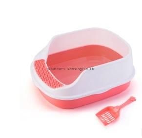 Attractive Hot Sell Plastic Cat Toilet Clean Litter Box