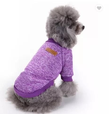 Pet Dog Sweater Warm Dog Pajamas Soft Cat Sweater Puppy Clothes Small Dogs Sweater Winter Doggie Sweatshirt