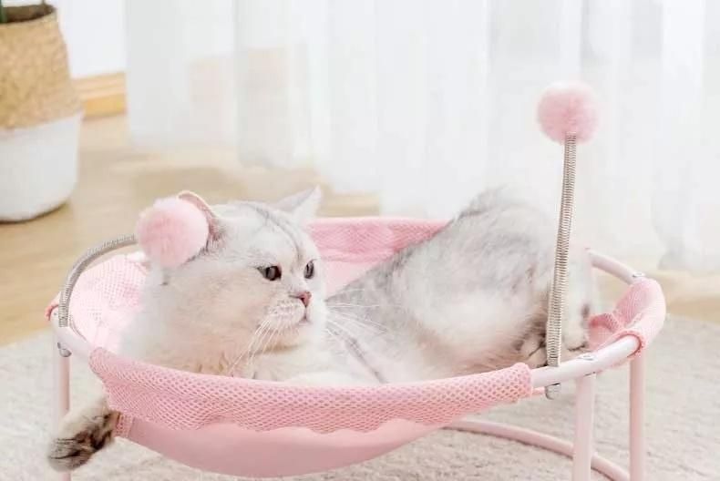 Breathable Mesh Cloth for Four Seasons Universal Summer Can Be Dismantled and Washed Cat Hammock Warm Cat Nest