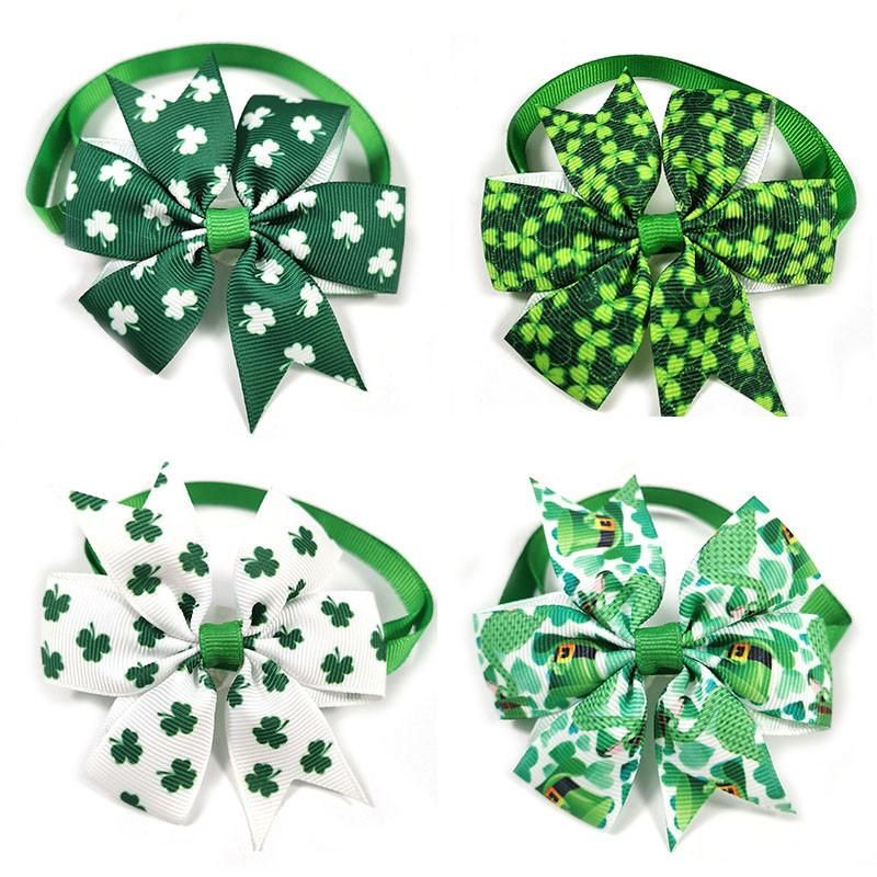 Classic New Style Pet Puppy Dog Hair Bows Hairpin Accessories Elastic Belt Dog Grooming Bow