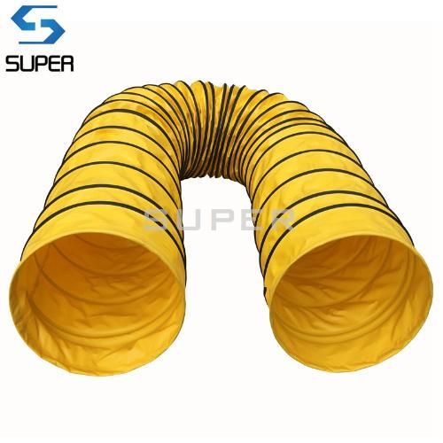 Yellow Color PVC Dog Agility Tunnel Training Tunnel 600mm