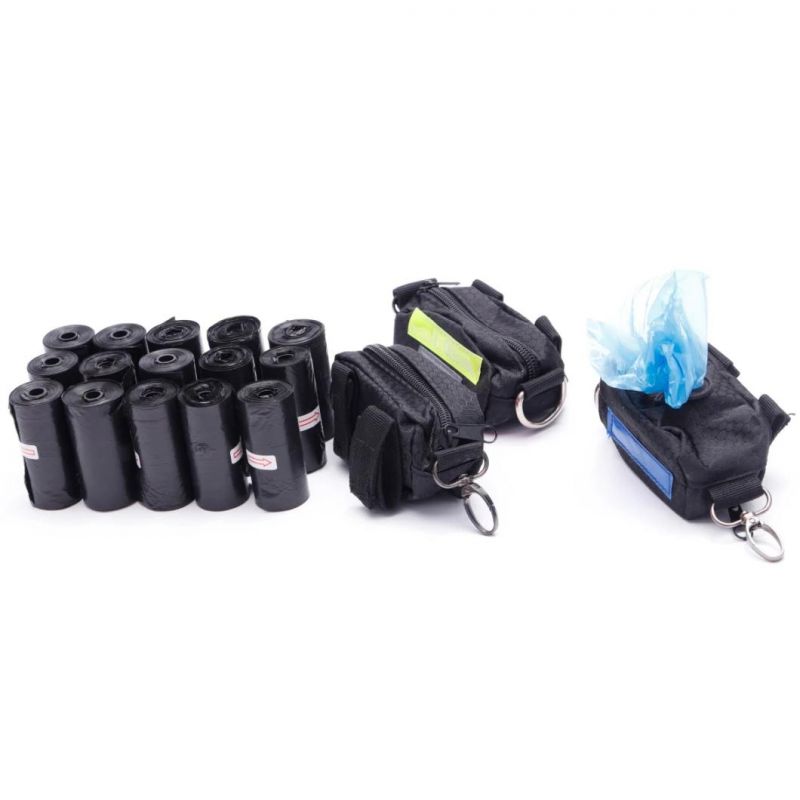 Pet Trash Garbage Box Hanger Vest Garbage Refill Dispenser Cornstarch Compostable Biodegradable Dog Poop Bag