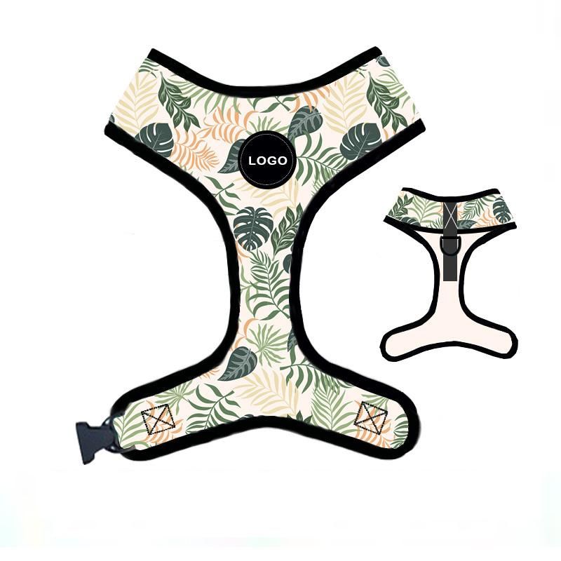 Latest Desirable Adjustable Polyester Pet Lovely Dog Harness Pet Products Bow Tie and Leash Set