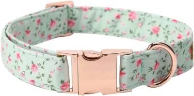 Fashion Design High Quality Polyester Luxury Dog Collars for Pets