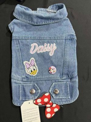 Pet Jeans Dog Jeans Coat Pet Supplies Coat Embroidery