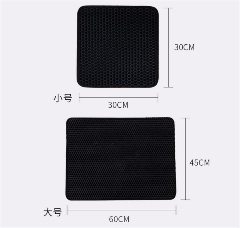 EVA Double Layered Square Cat Dog Litter Pad