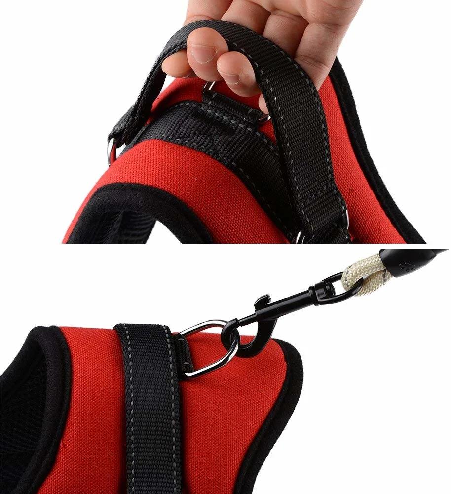 Stylishly Designed Dog Chest Strap Pet Harness with Nylon Reflective Strap