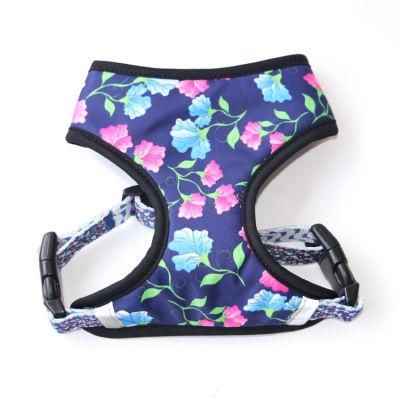 Pet Accessories Fashion Personalized Patterned Designer Custom Print Reversible Sublimation Dog Harness Vest for Pets