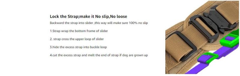 Custom Fitted Escape-Proof No-Rub Service Dog Harness, Awesome Pet Accessories