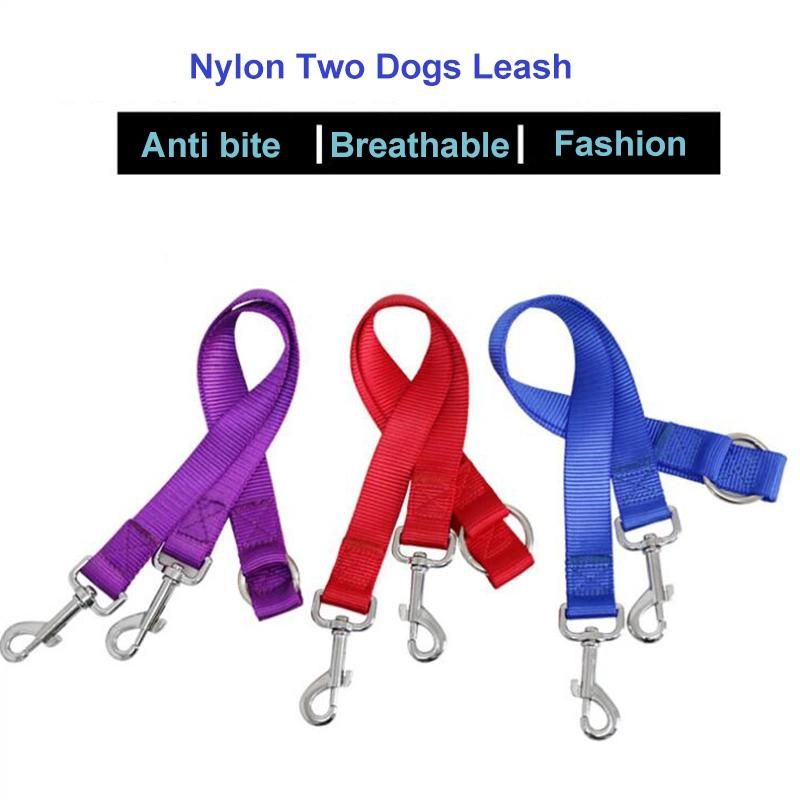 Wholesale Pet Couple Walking Lead Rope Double Dog Twin Leash Splitter Pet Accessories Supply