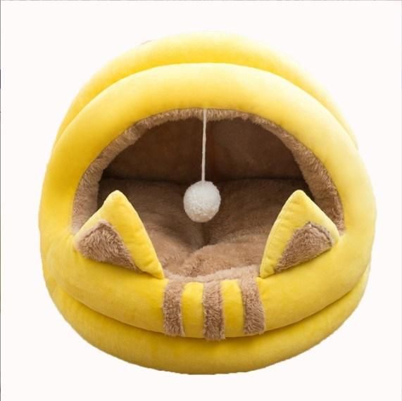 New Plush Warm Plush Cat House in Autumn and Winter