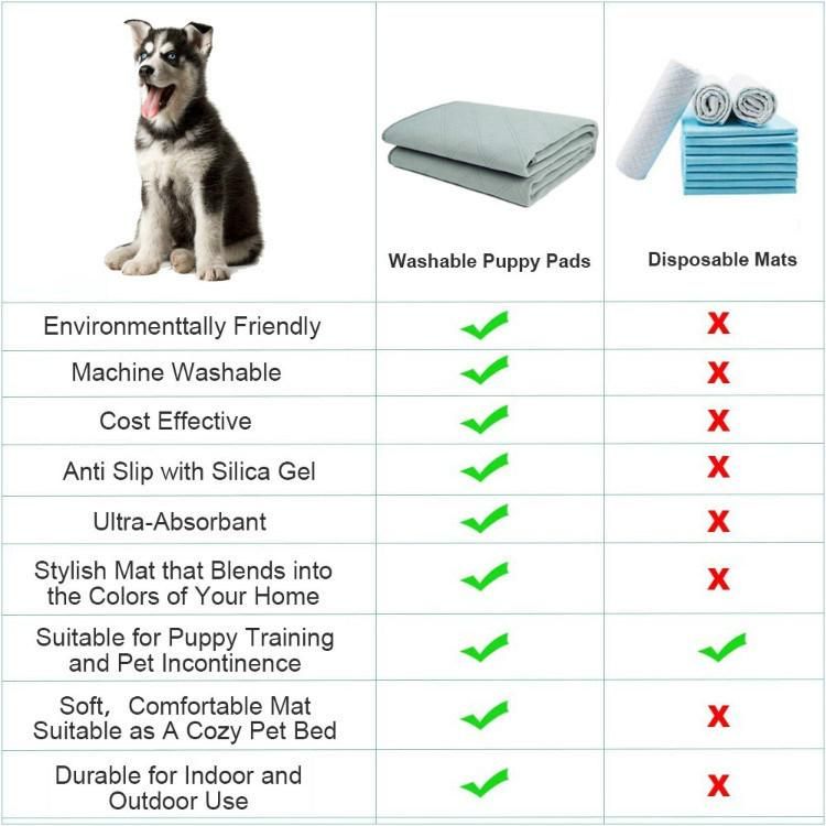 Dog Products, Dog Training Mat Is Super Absorbent and Leak-Proof