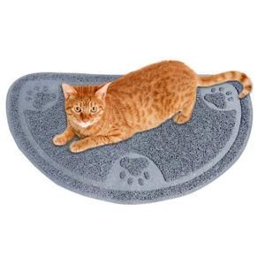 America Market Pet Cat Litter Catcher Mat Feeding Bowl Placemat