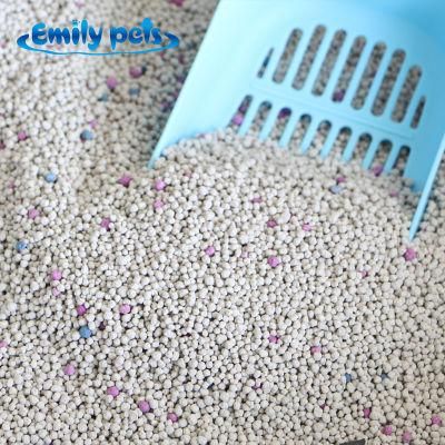 2 mm Ball Shape Clumping Flushable Bentonite Cat Litter