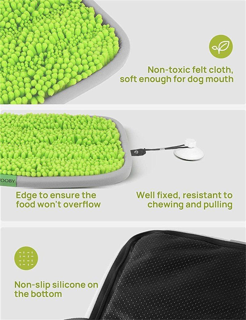 Pet Supplies Pet Products of Pet Snuffle Mat Dog Nosework Snuffle Mat for Dogs Training Feeding Stress Release Dog Toy