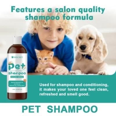 Lavender Oatmeal Cleans and Moisturizes Pet Grooming Shampoo