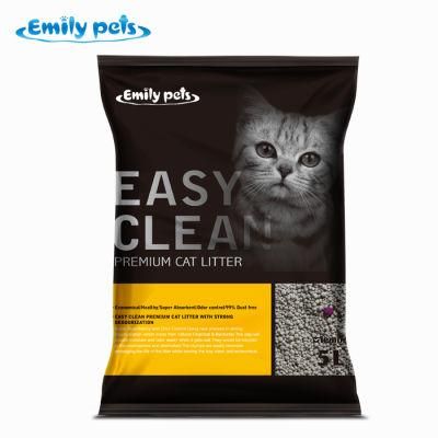 Arena PARA Gatos Lemon Flavor Bentonite Cat Sand Pet Supply